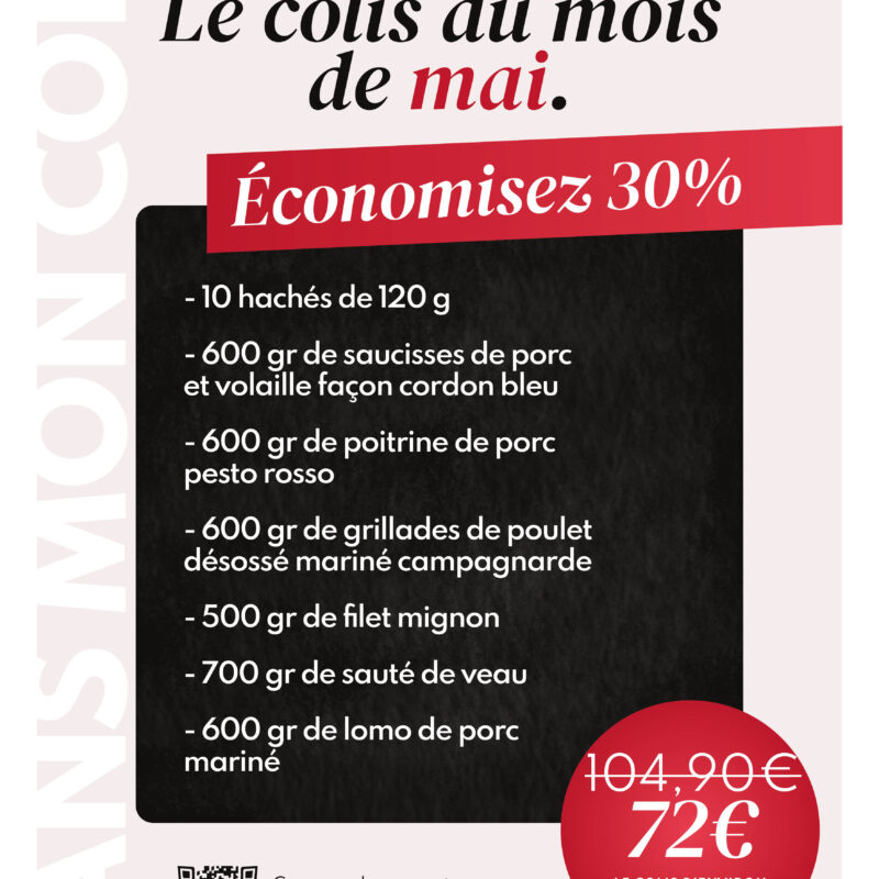 Le colis du mois de mai