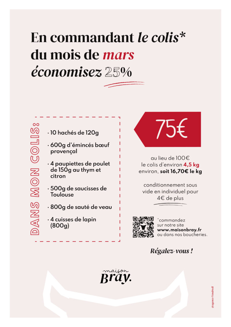 Le colis du mois de mars