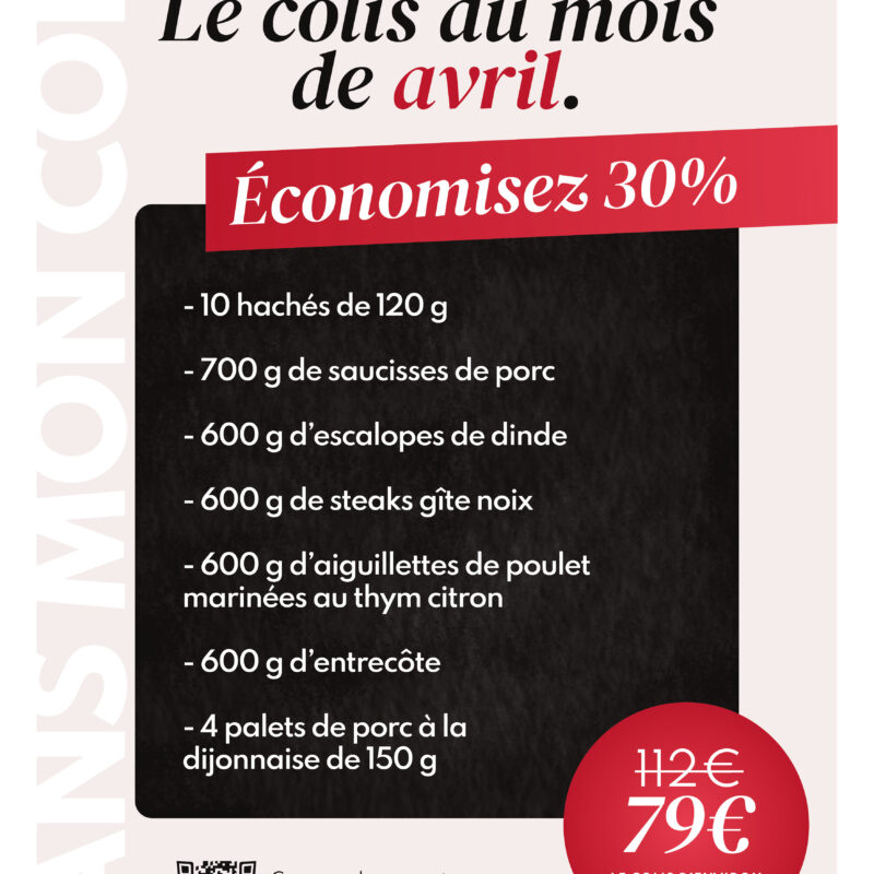 Le colis du mois d'avril