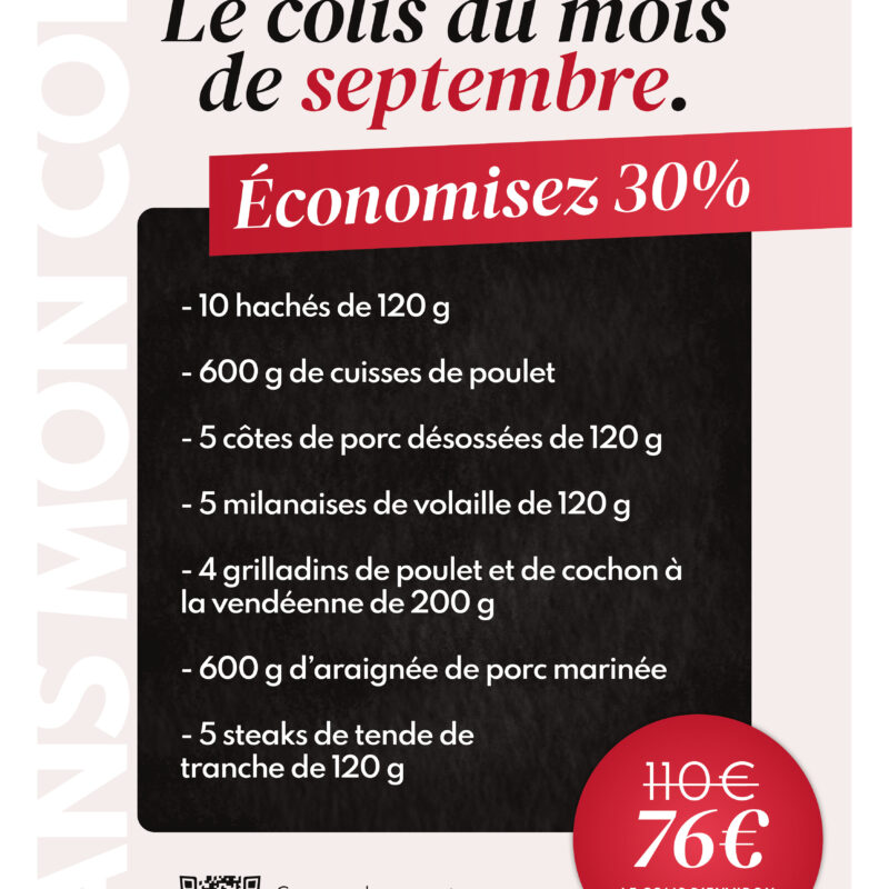Le colis du mois de septembre