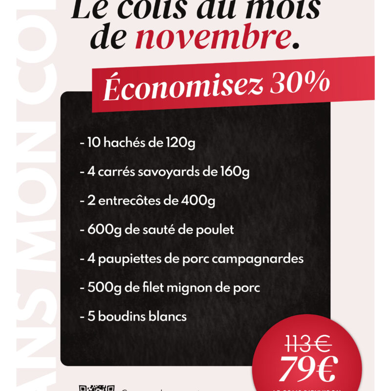 Le colis du mois de novembre