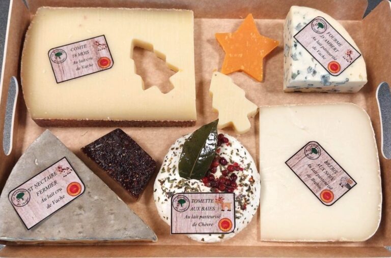 plateau de fromage du fromager des vergers