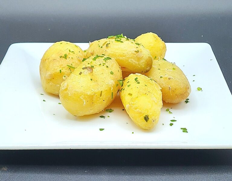 PDT grenaille vapeur beurre persillé