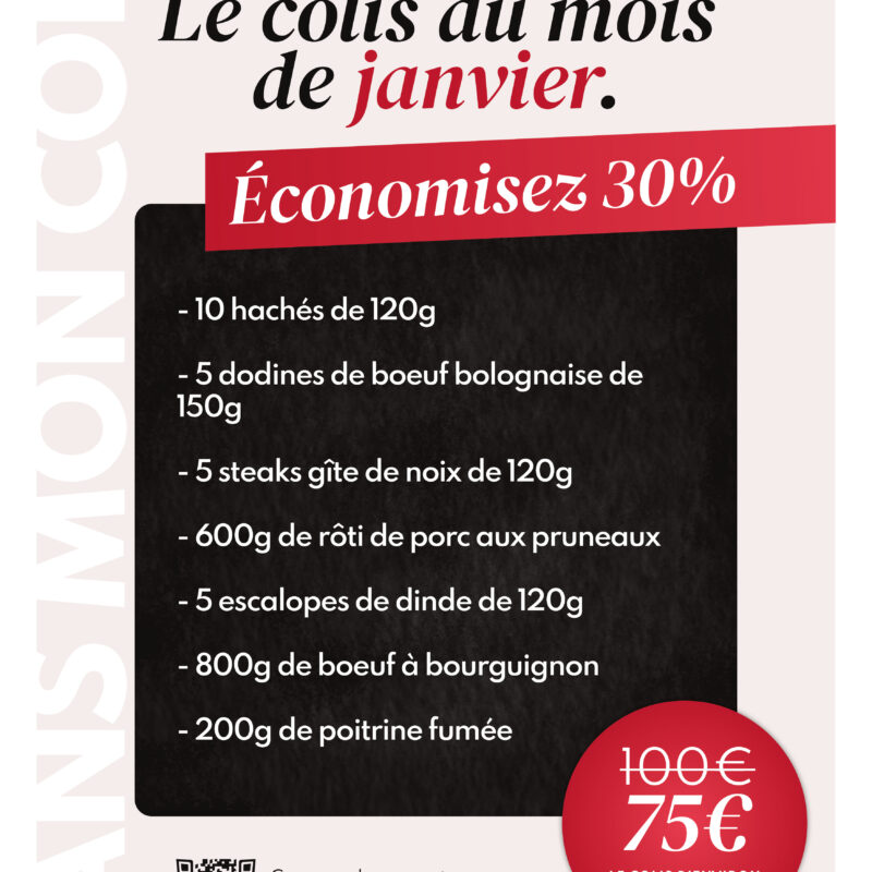 Le colis du mois de janvier