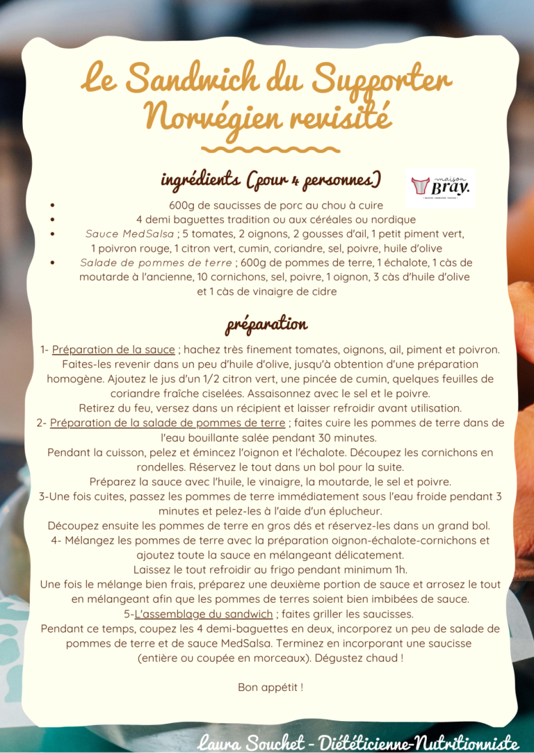 recette Le Sandwich Norvégien