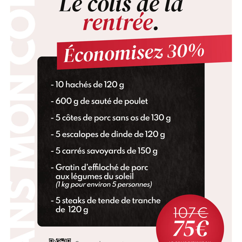 Le colis du mois de septembre